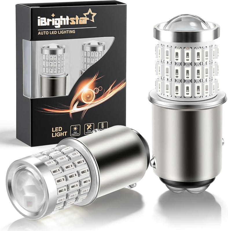 iBrightstar 1157 red LED bulbs