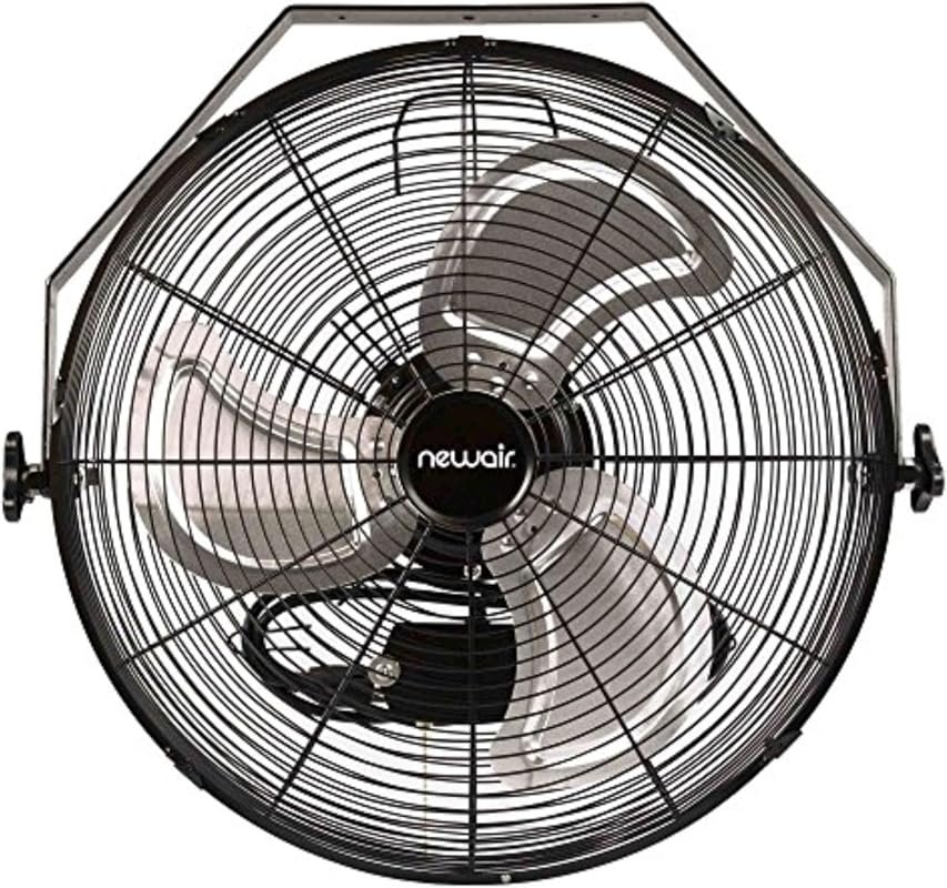 NewAir 18-Inch Heavy-Duty Wall Mount Fan