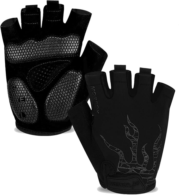 MOREOK 5mm gel half-finger cycling gloves