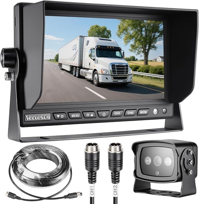 7-Inch Truck Backup Camera System
