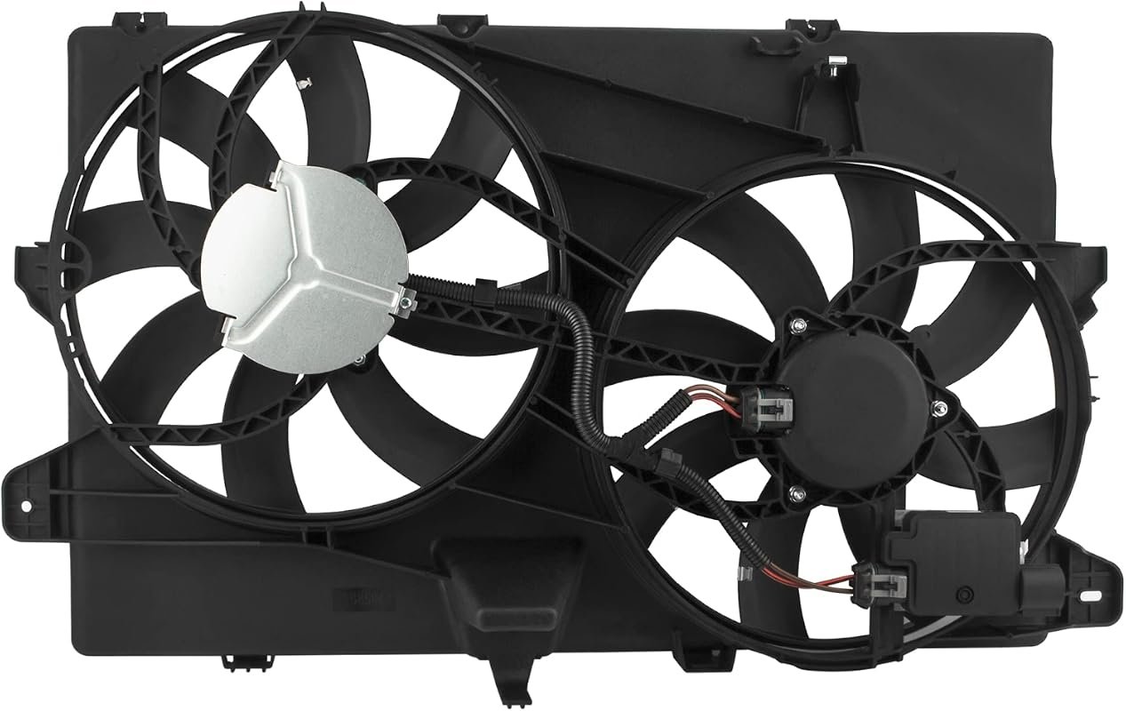 BOXI 621-392 dual radiator cooling fan assembly