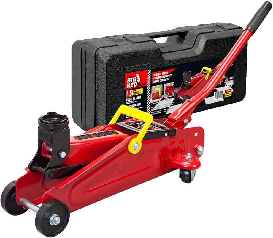 BIG RED 1.5-Ton Hydraulic Trolley Floor Jack