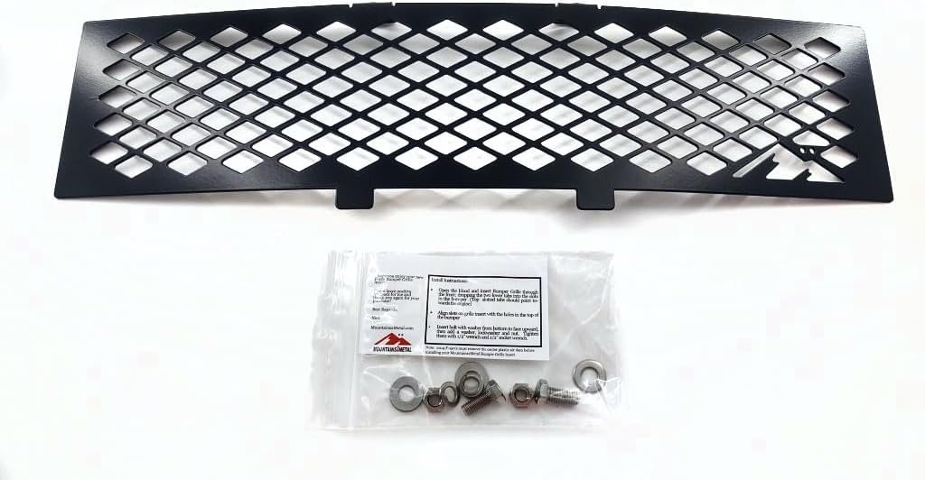 M2M Black Stainless Steel F-150 Bumper Grille Insert