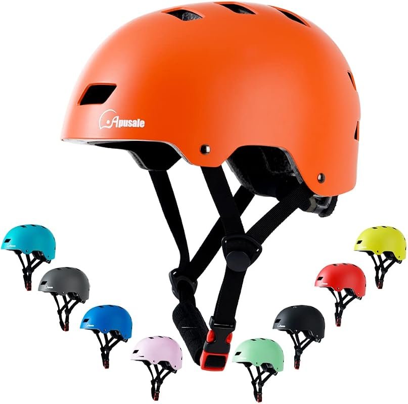 Multi-sport bike and skateboard helmet for children and youth