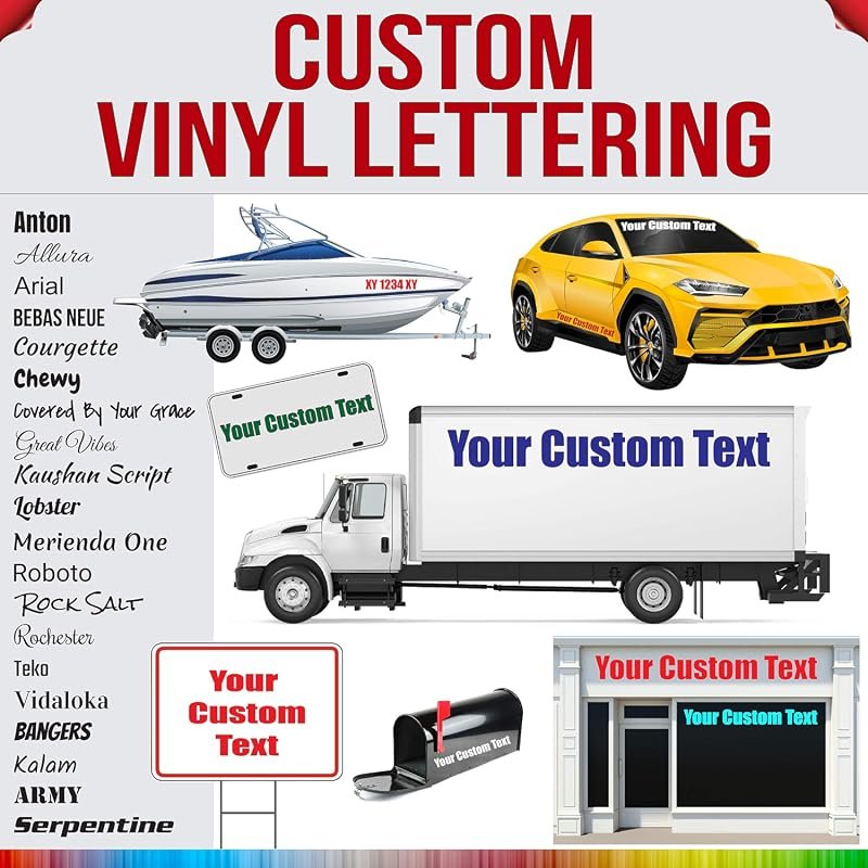 Rapid Vinyl Custom Lettering Decal