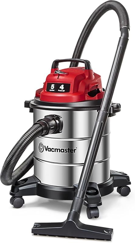 Vacmaster VOC508S Stainless Steel Wet Dry Vacuum