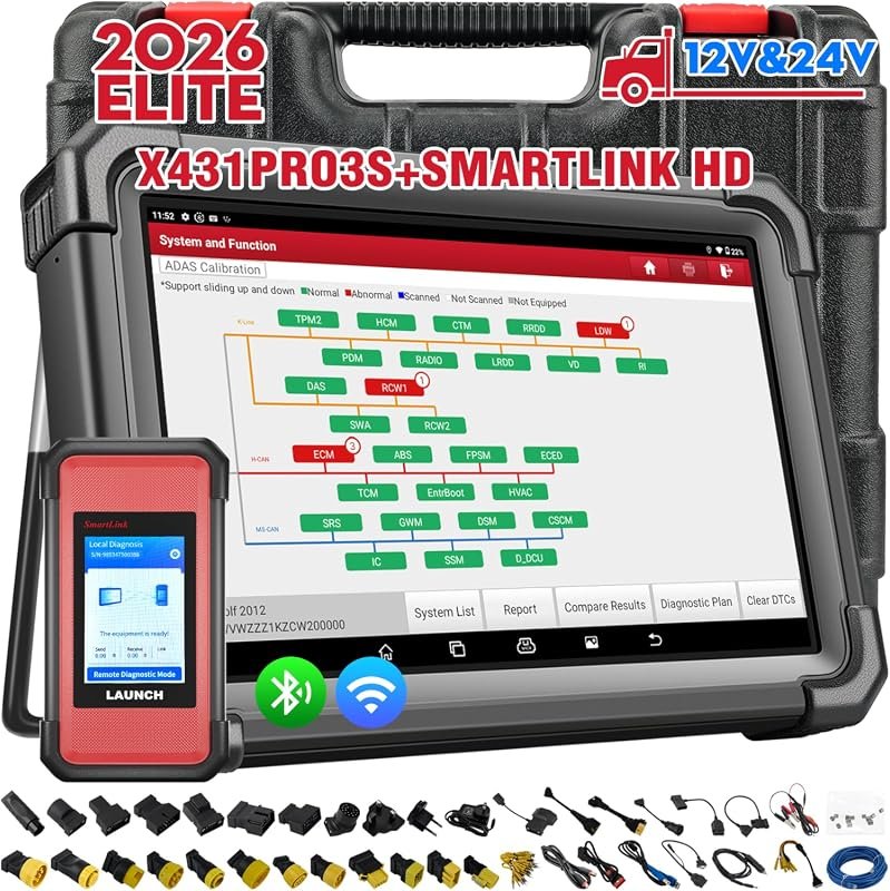 Launch X431 PRO3S Plus Smartlink HD Scanner