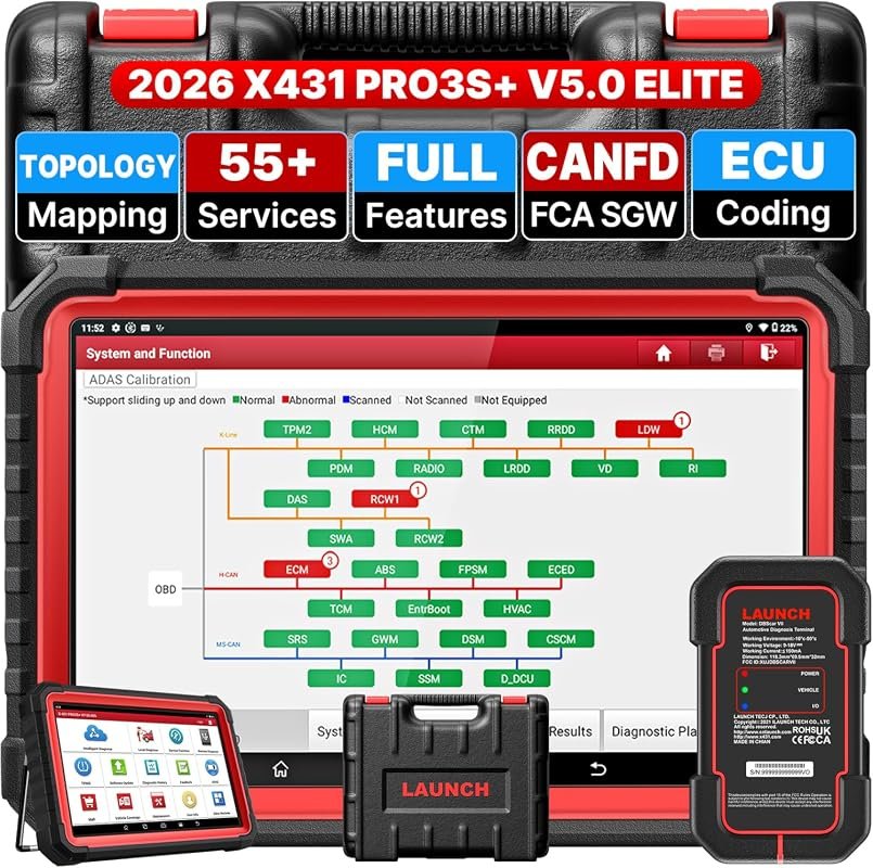Launch X431 PRO3S Plus V5.0 Diagnostic Scanner