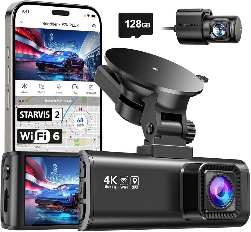 REDTIGER F7NP 4K dash cam