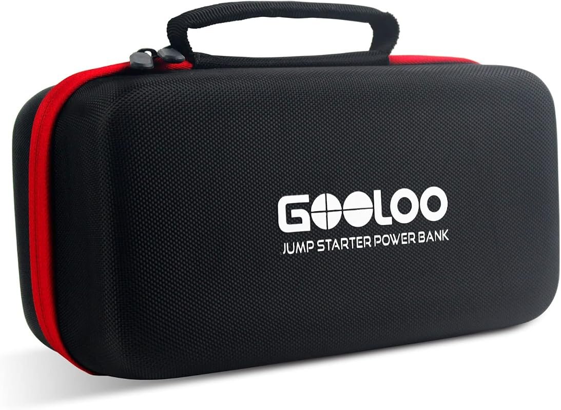 GOOLOO hard-shell carrying case for jump starters