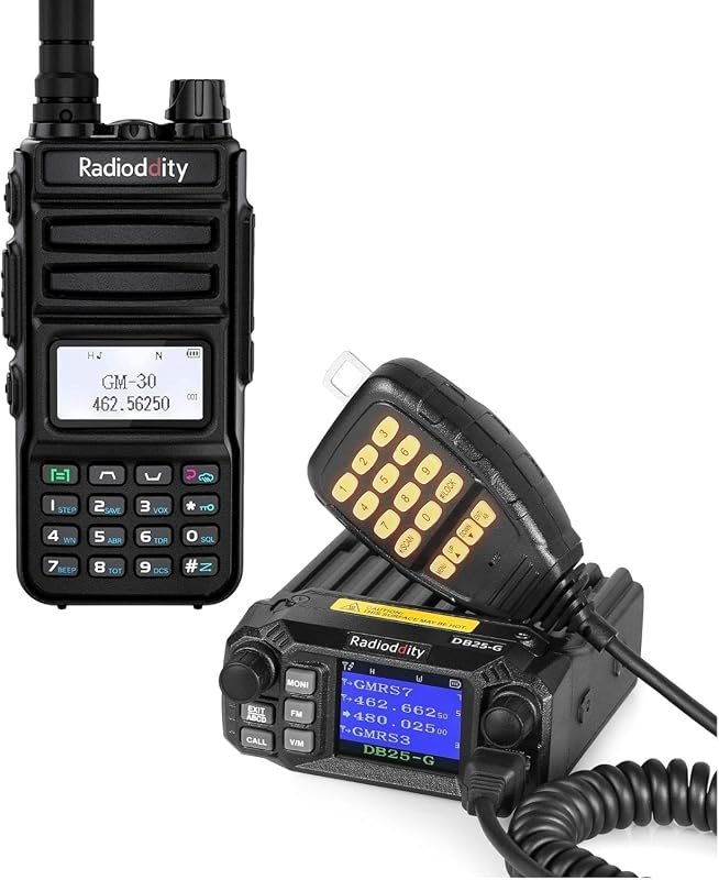 Radioddity GM-30 DB25-G GMRS Radios