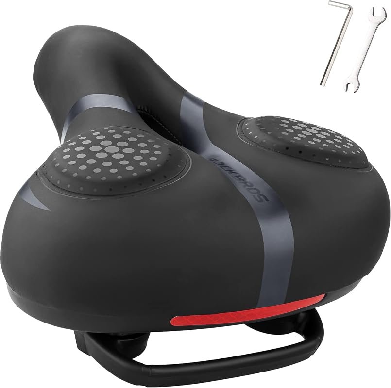 ROCKBROS wide gel bike seat