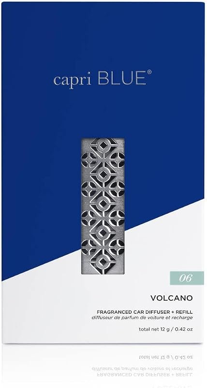 Capri Blue Volcano Car Diffuser with Tropical Fruit Refills