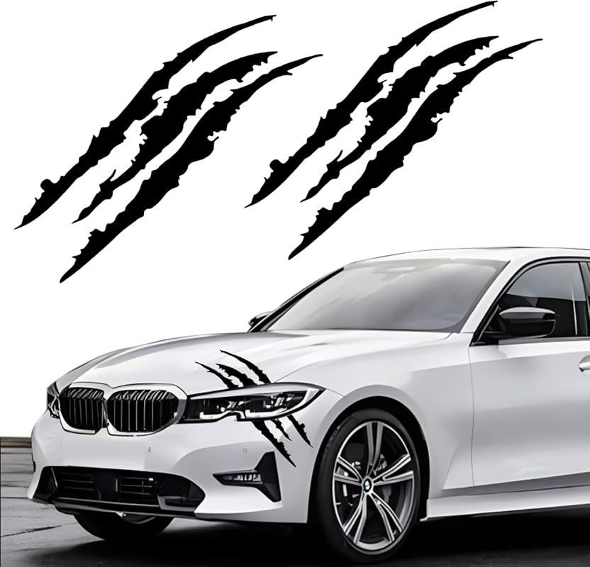2PCS Claw Mark Car Decals