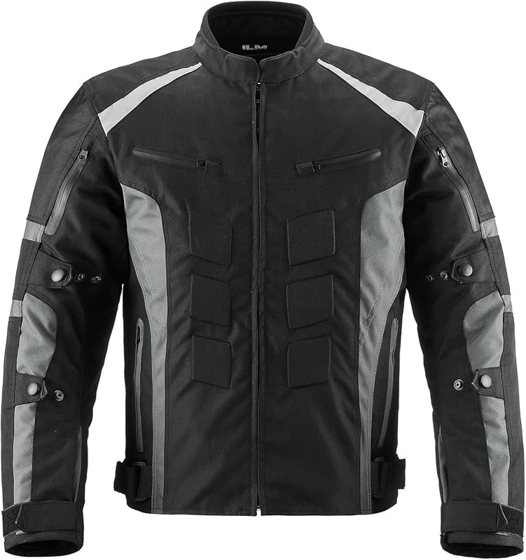 ILM B02 Motorcycle Jacket with CE Armor