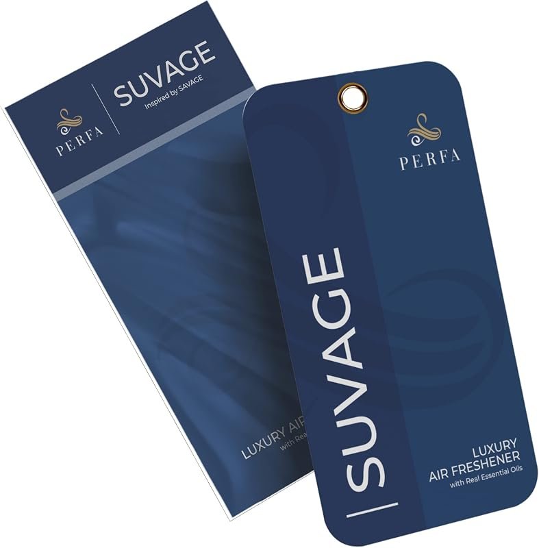 Perfa Solvère Inspired Car Air Freshener Card