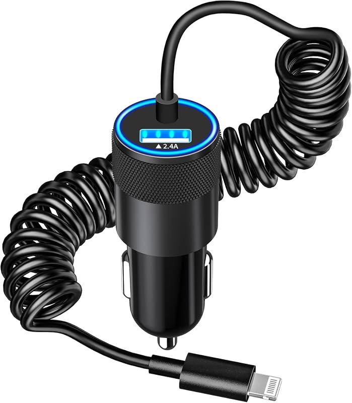 Caiinei 4.8A iPhone Car Charger
