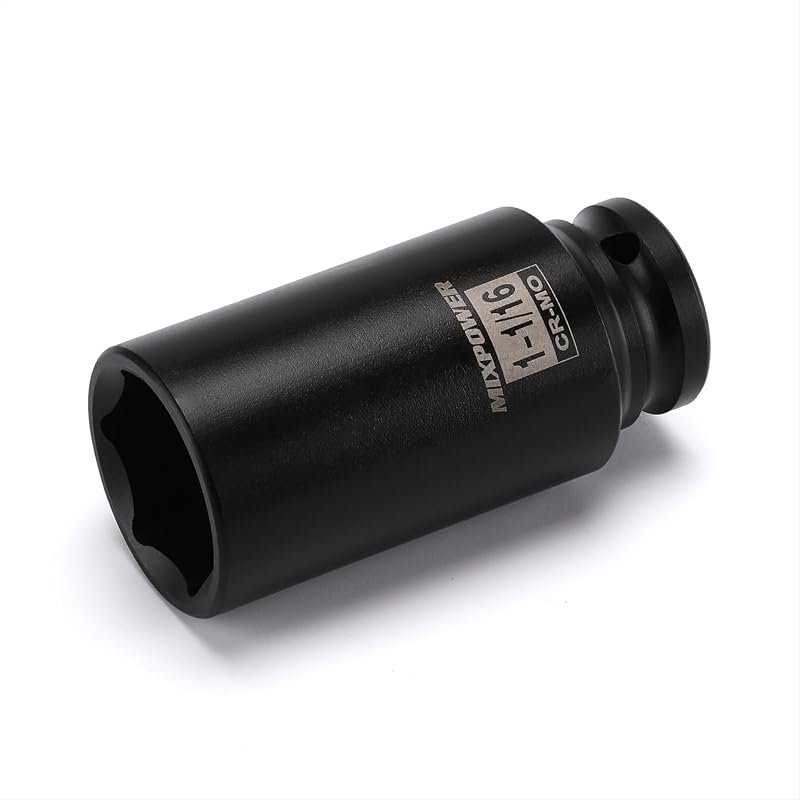 MIXPOWER 1-1/16-inch deep impact socket