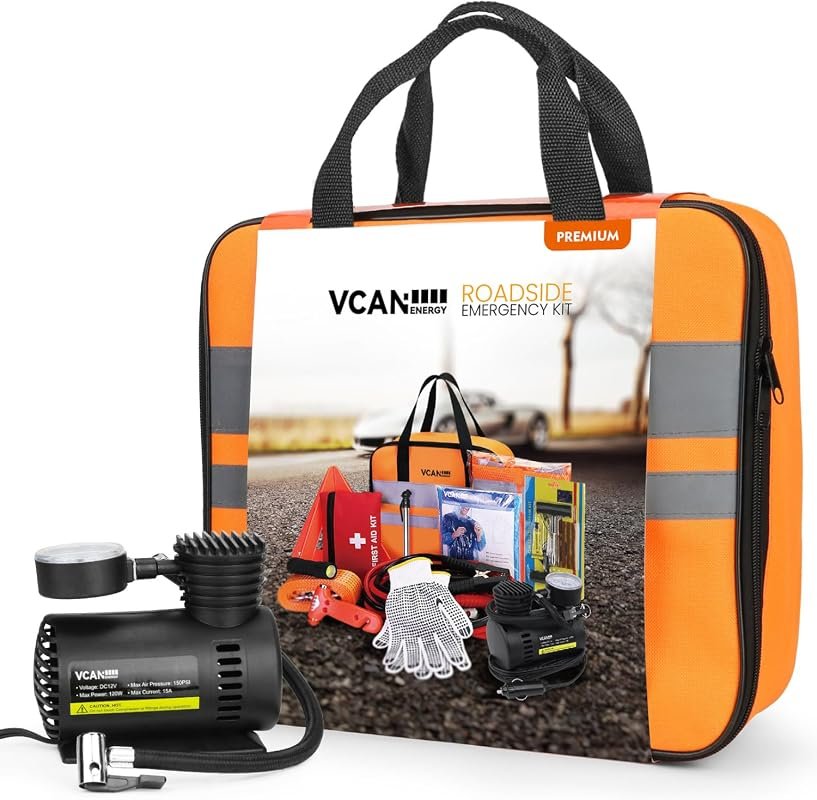 VCANENERGY Car Emergency Safety Kit