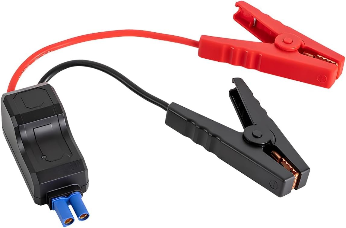 Osilly EC5 jump starter cables with insulated clamps