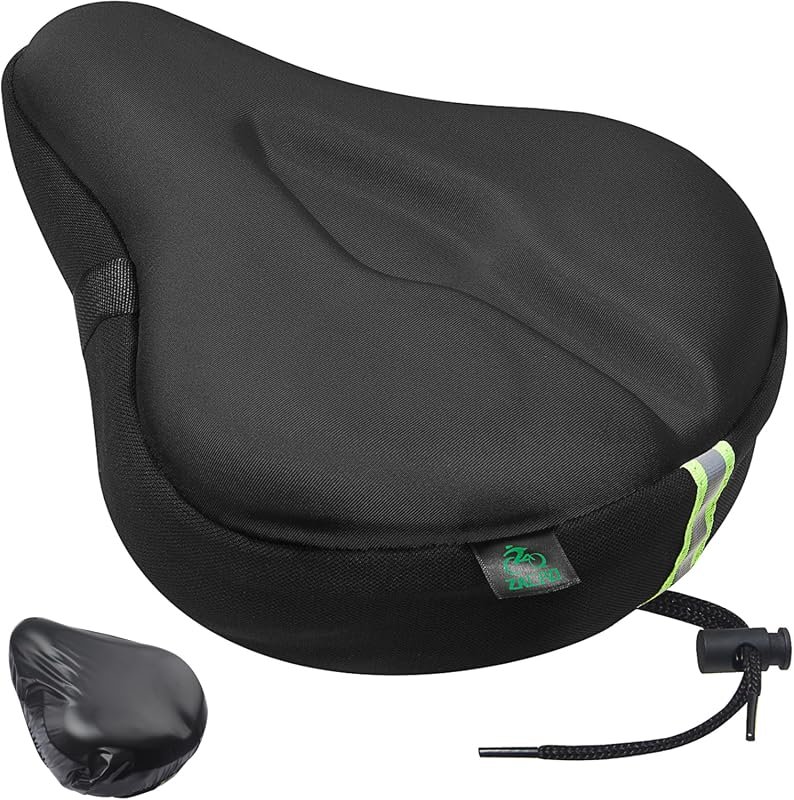 Zacro extra-soft gel bike seat cushion