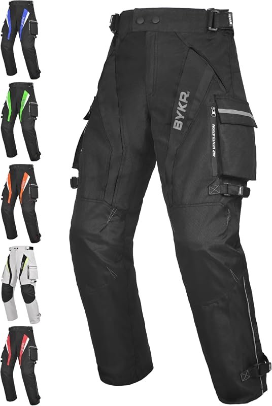Men's and Women's Armored Cordura Motorcycle Overpants