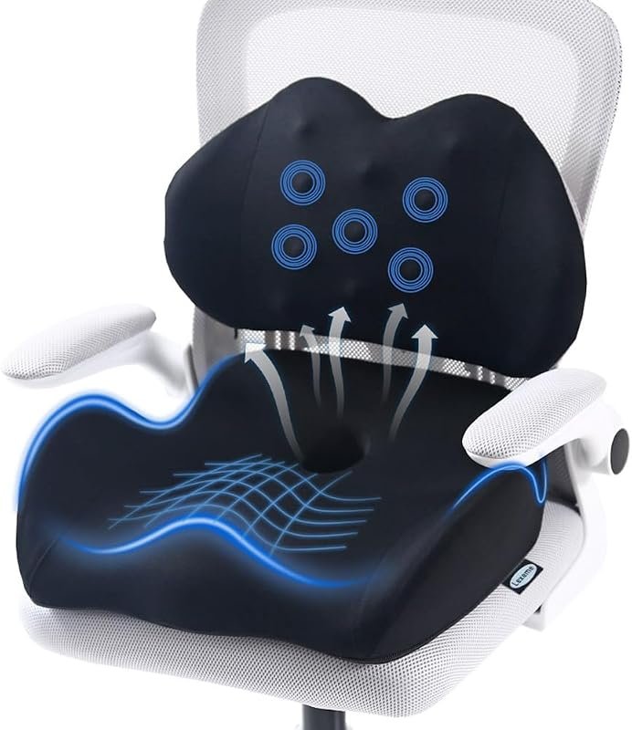 Lexeme X Large Memory Foam Seat Cushion