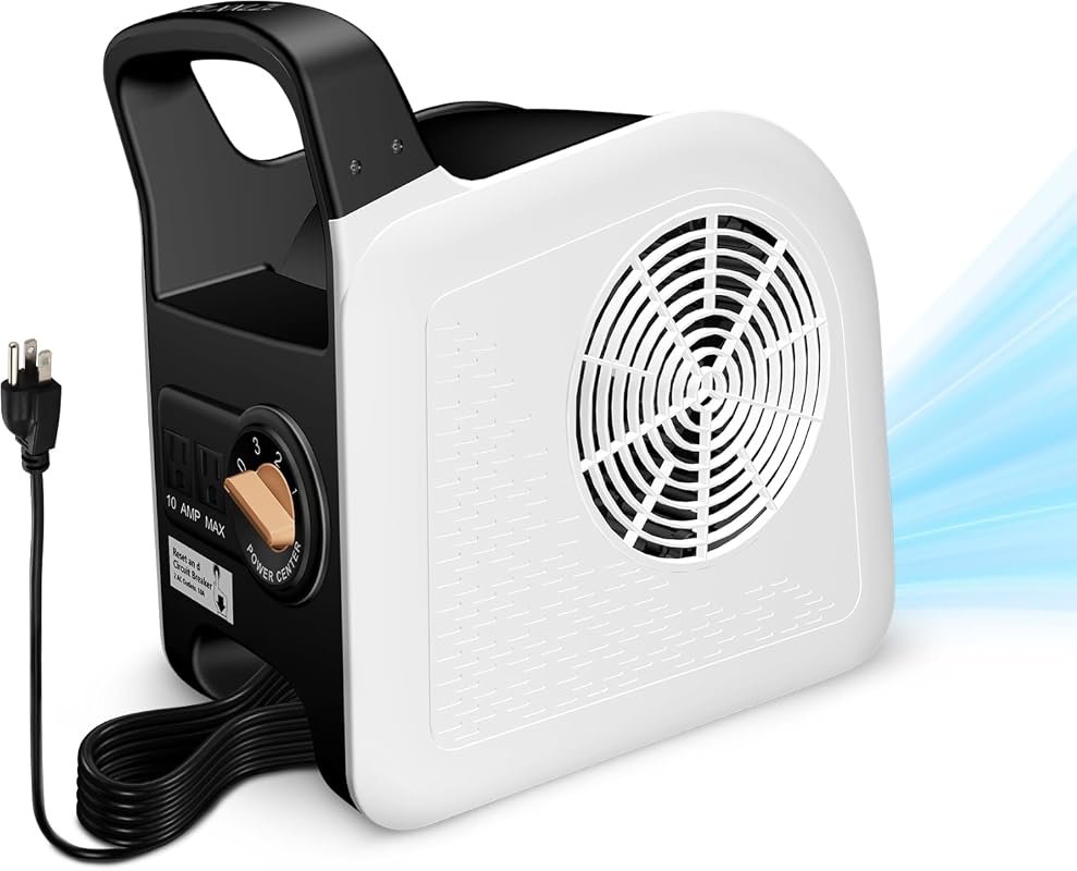 Air Mover Blower Fan with Adjustable Blowing Angle