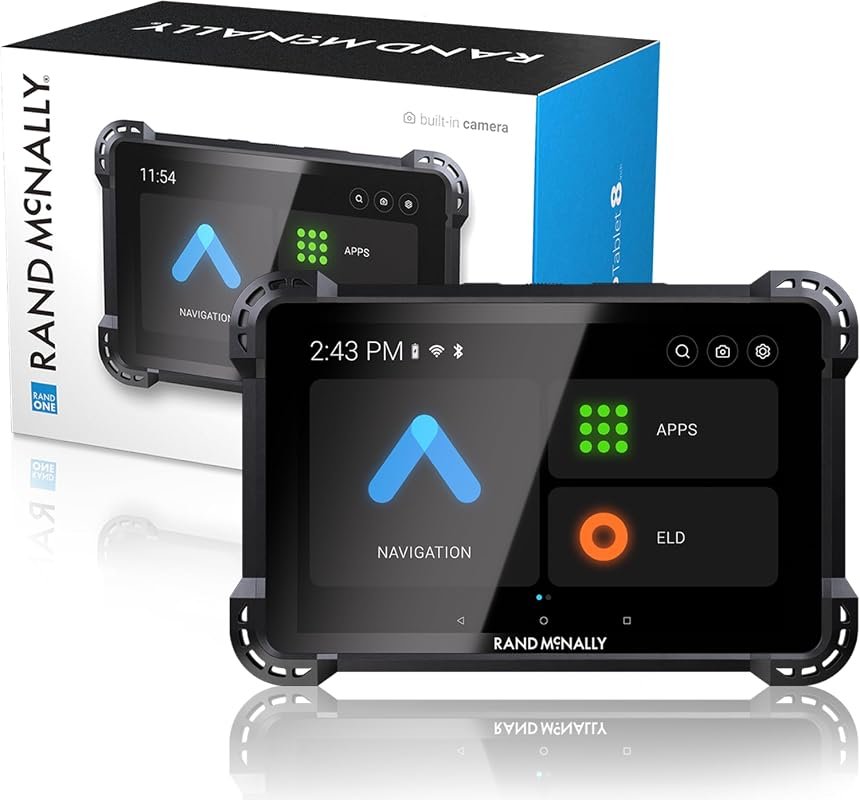 Rand McNally RANDTAB8 GPS Truck Navigator