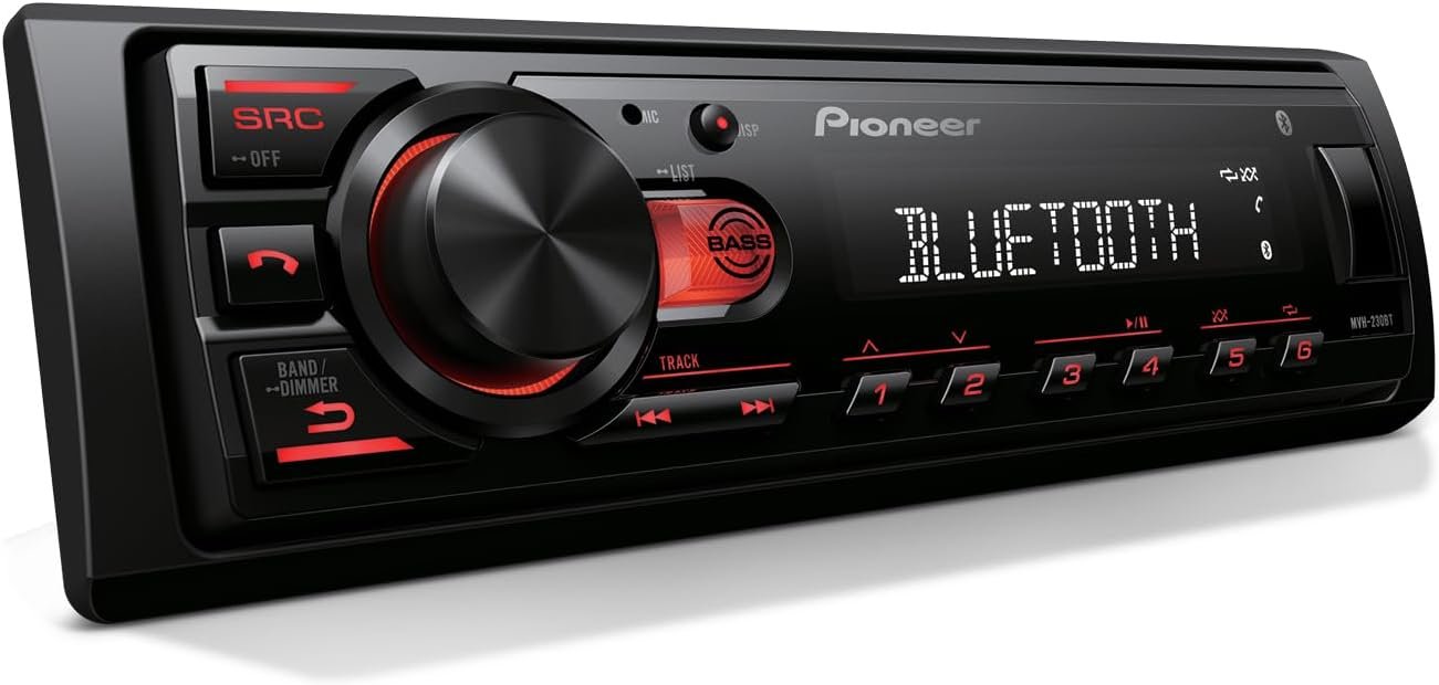 Pioneer MVH-S230BT Bluetooth car stereo