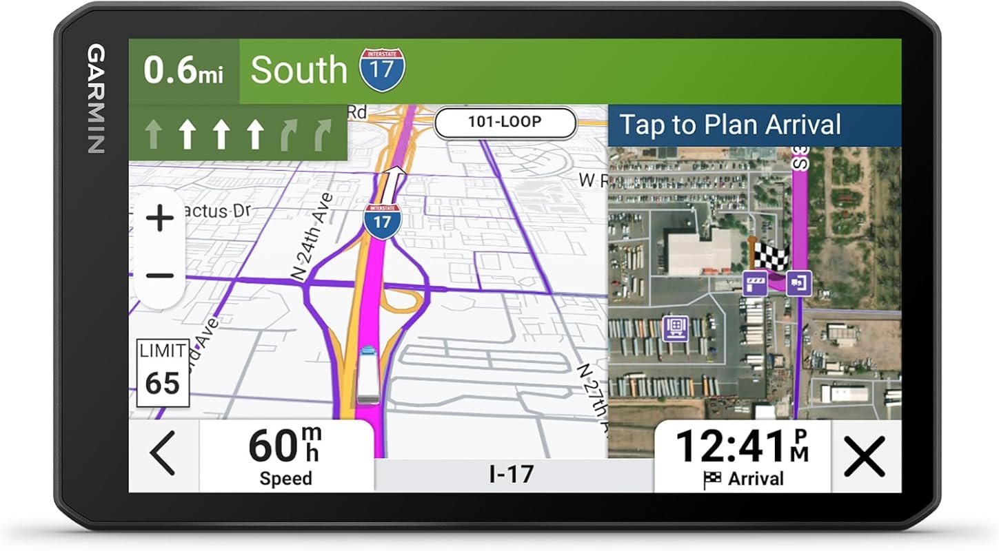 Garmin dēzl OTR720 GPS Truck Navigator