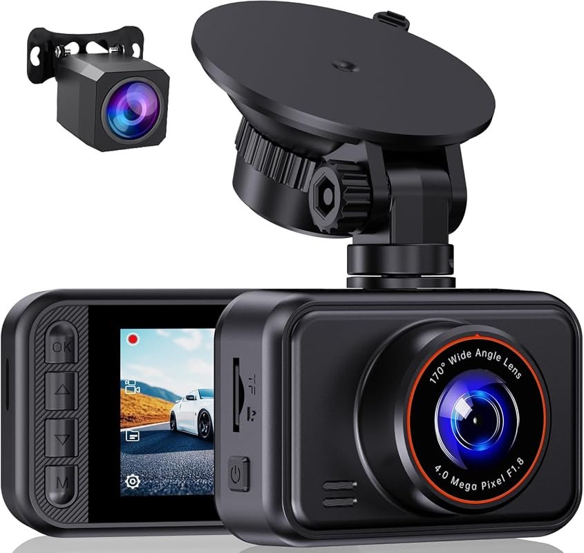 Dual Dash Cam Front Rear