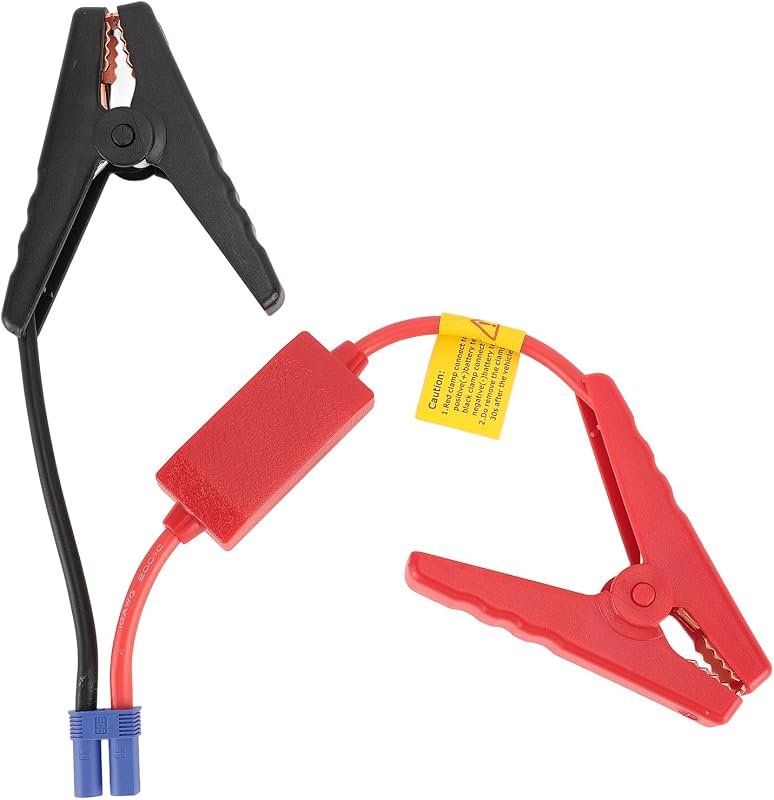 EC5 replacement jump starter cable with clamps