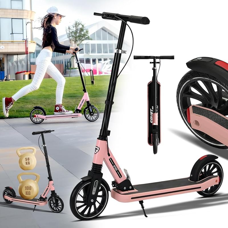 Foldable 330-pound commuter scooter