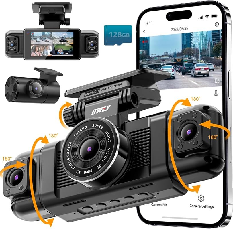 IIWEY N5 360 degree dash cam