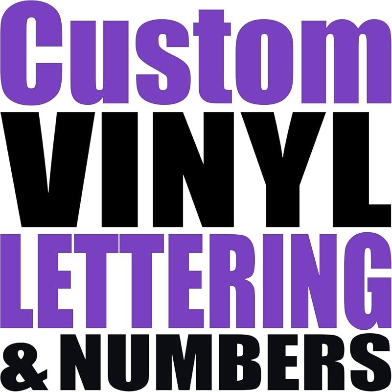 Rapid Vinyl Custom Lettering Decals