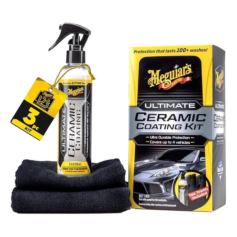 Meguiar's Ultimate Ceramic Coating Kit for Cars