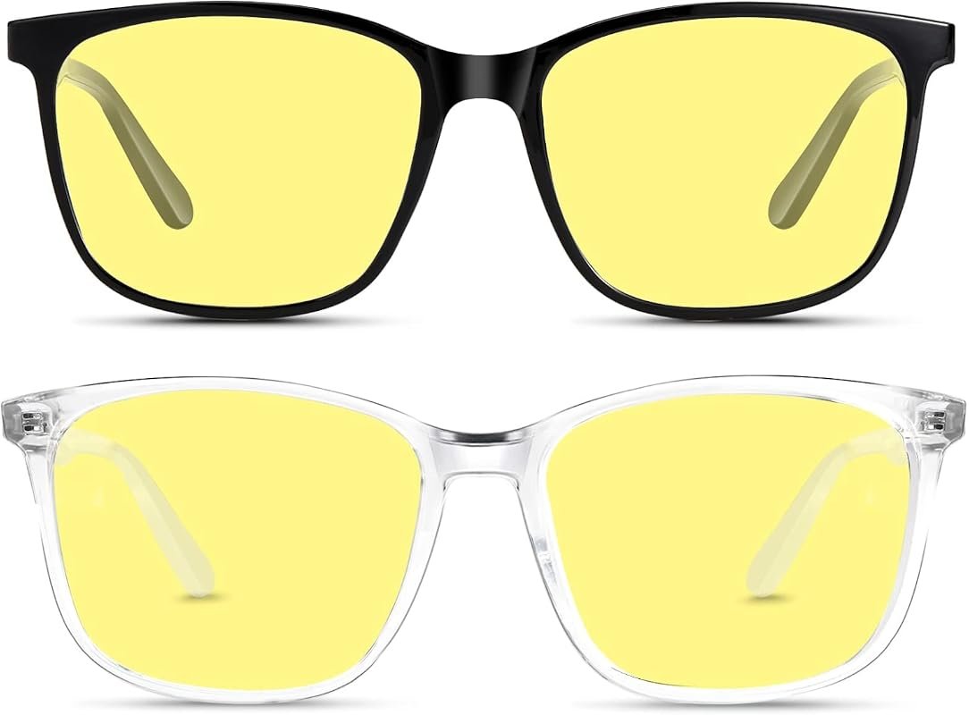 Oilway Yellow Lens Night Vision Driving Glasses