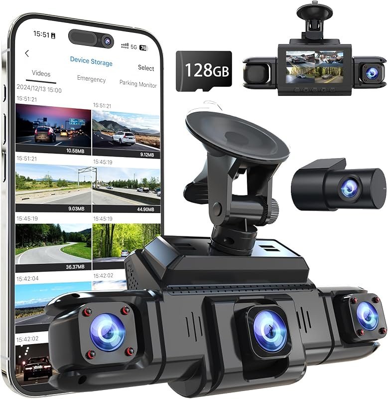 360 View 4-Channel Dash Cam