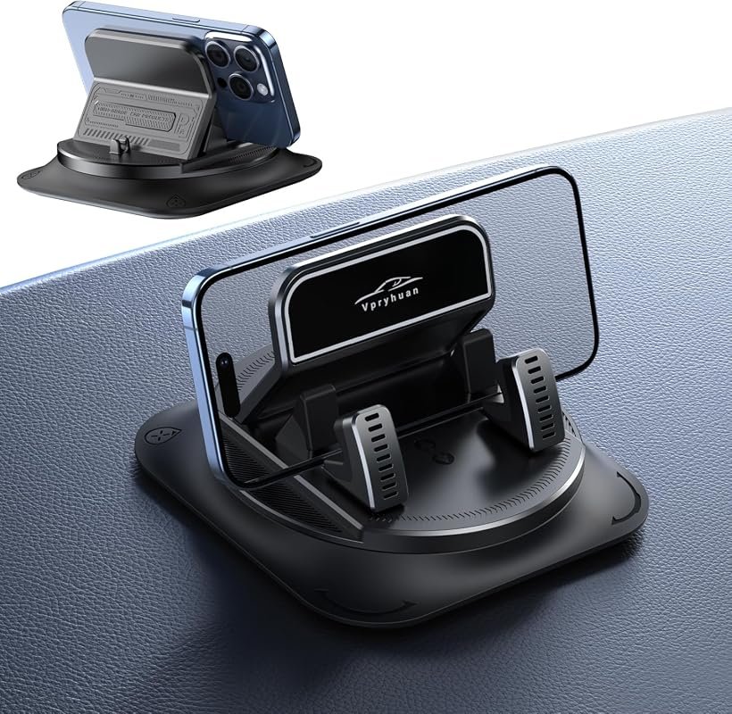 360 degree rotating car phone holder