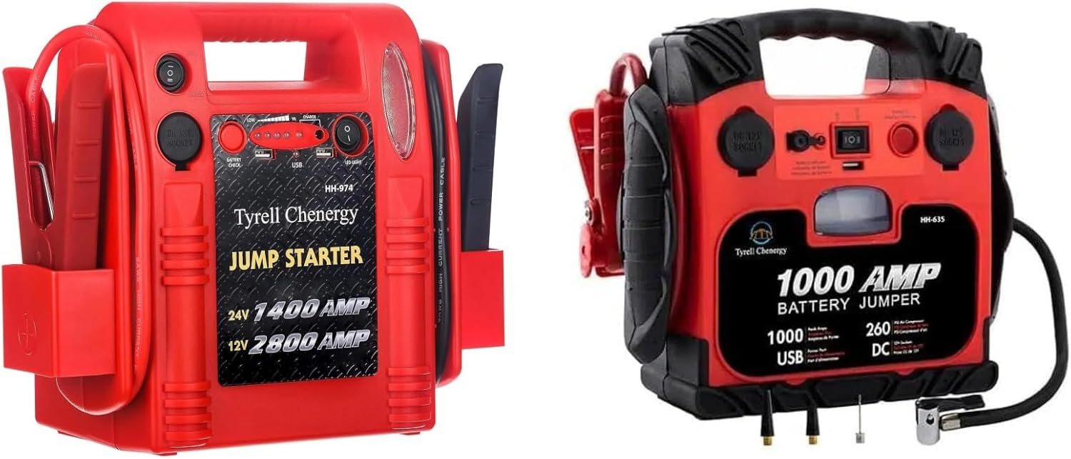 12V/24V Heavy-Duty Jump Starter