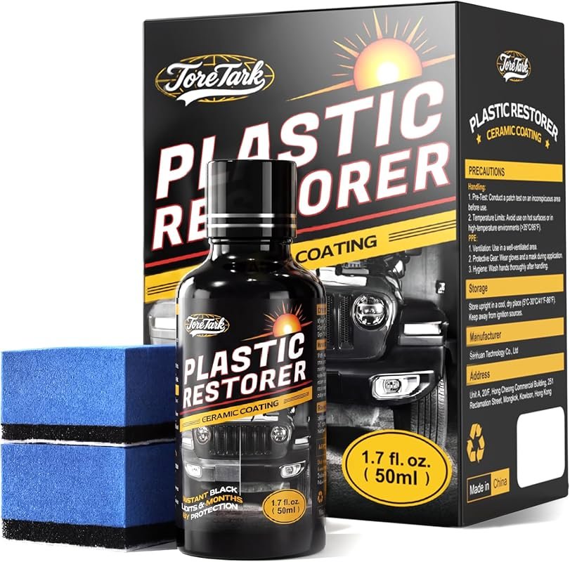 Plastic Restorer Black Trim Coating