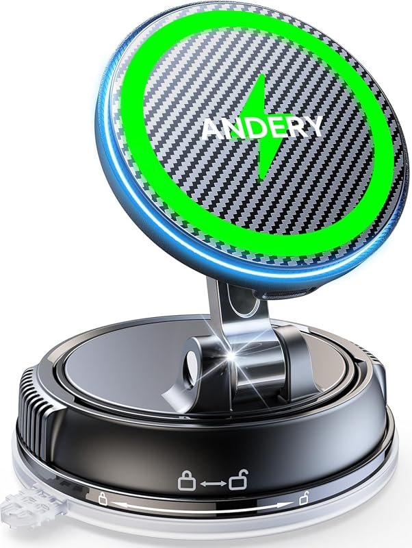 ANDERY MagSafe Car Mount Charger