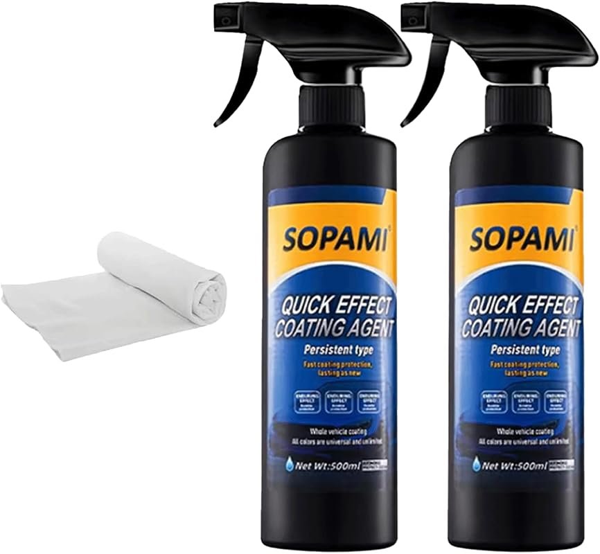 SOPAMI Ceramic Car Coating Spray two-pack