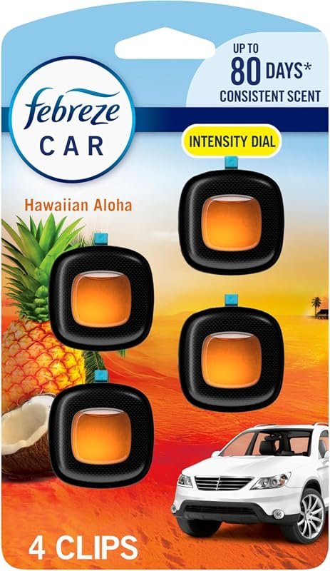 Febreze Hawaiian Aloha Car Vent Clips