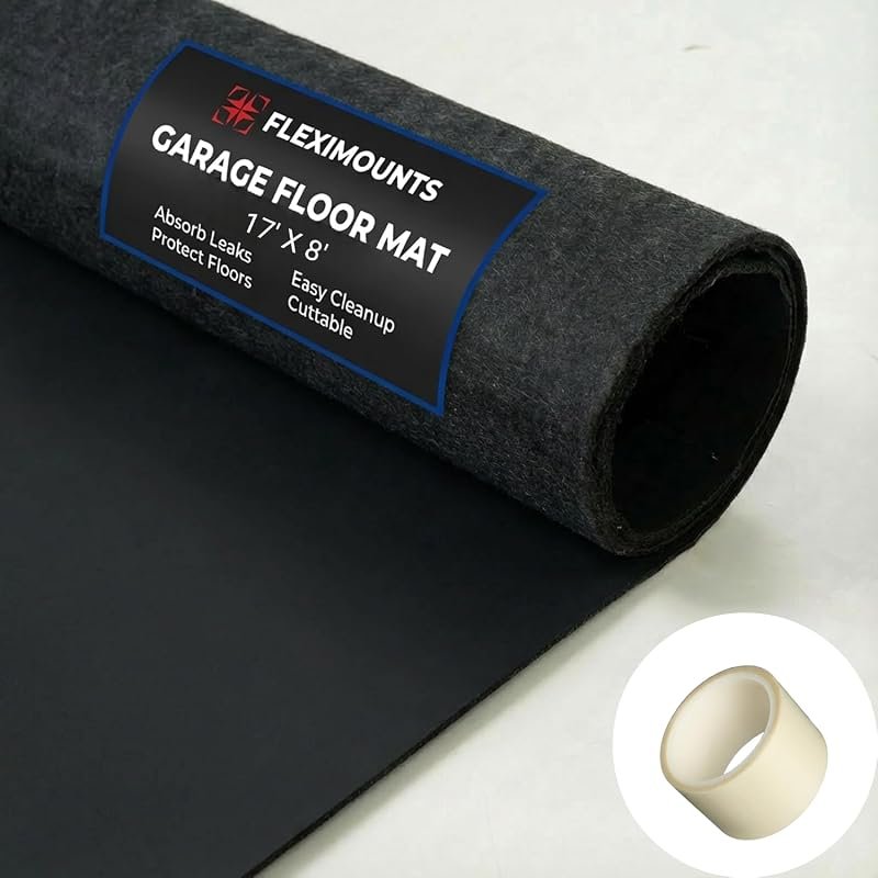 FLEXIMOUNTS 17 by 8 foot Garage Floor Mat