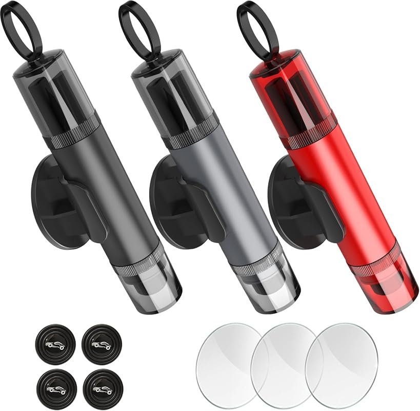 2-in-1 Car Escape Tool with Underwater Safety Hammer and Seatbelt Cutter