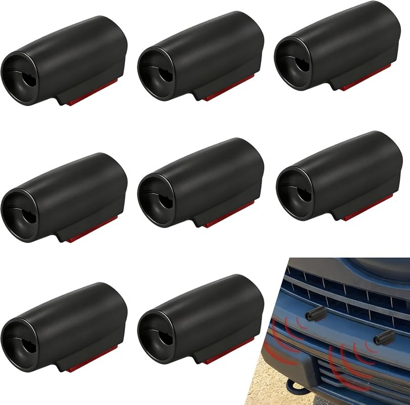 Eight-piece ABS deer whistles for vehicles