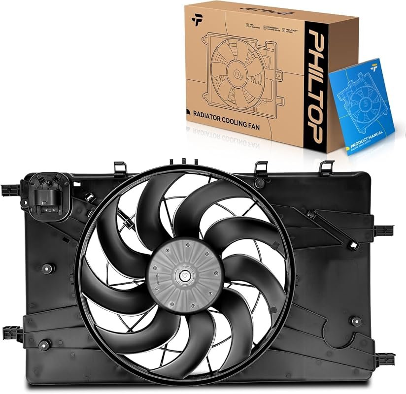 PHILTOP 620658 radiator cooling fan assembly