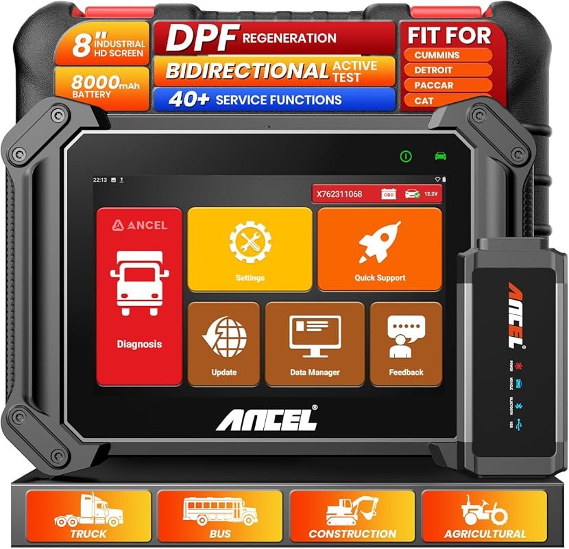 ANCEL V6HD Heavy Duty Truck Scanner